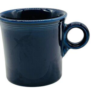 Fiesta Cobalt Blue Mug Coffee Cup Fiestaware‎ Ring Handle Tom & Jerry HLC